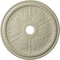 Ekena Millwork Winsor Ceiling Medallion (Fits Canopies up to 4"), 27 1/2"OD x 4"ID x 1 1/2"P, Clear Yellow CM27WICYF - alternate 1